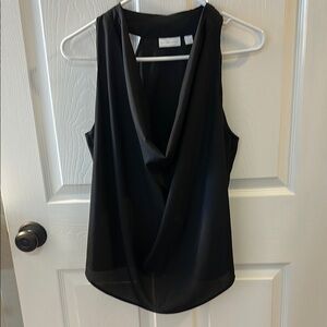 Elegant Black Sleeveless Top